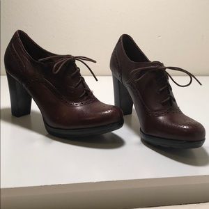 Franco Sarto Dark Brown Heel
